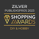 Shopping Awards zilver DIY 2023