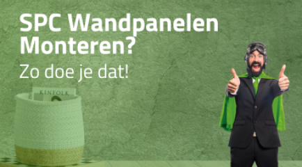 SPC wandpanelen lijmen, zo doe je dat!