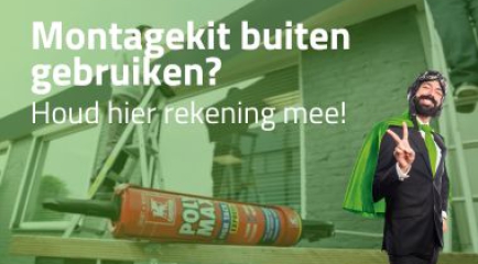 Montagekit voor buiten