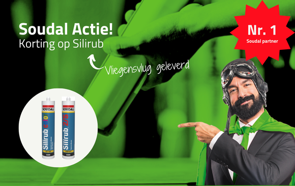 Soudal Siliconenkit Actie!