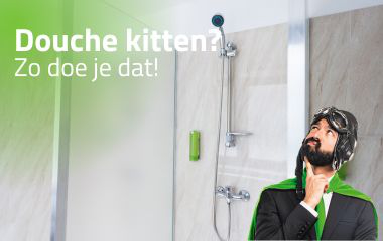 Douche kitten, zo doe je dat!