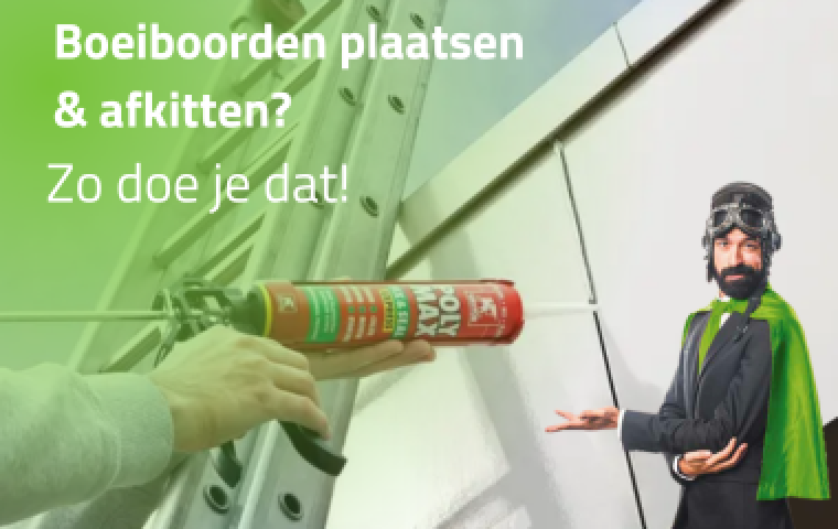 Boeiboorden plaatsen? Zo doe je dat!