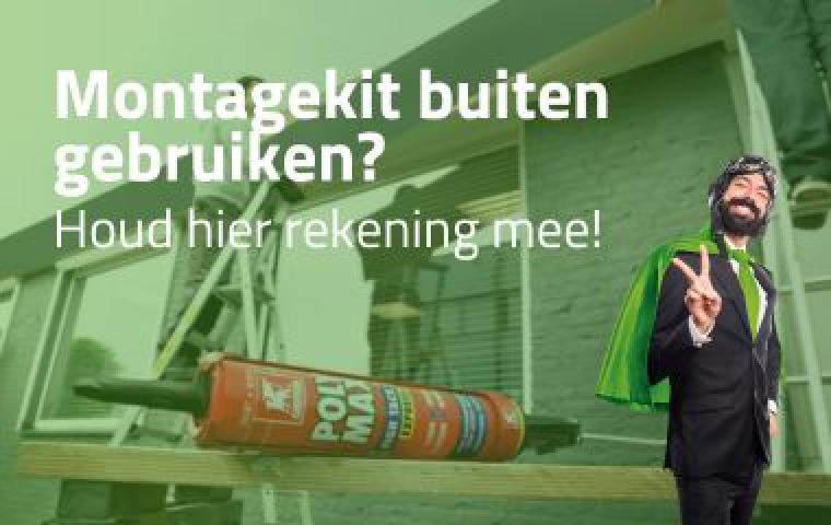 Montagekit voor buiten
