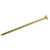 Woodies Ultimate Spaanplaatschroef Torx - 5,0 x 60 mm - platkop - T20 - deeldraad - shield - (200 st)
