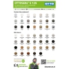 Ottoseal S125 Kleurenkaart