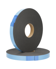 Kruisroedentape 3x12mm Zwart rol 33mtr