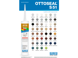 Ottoseal S51 Kleurenkaart