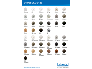 Ottoseal S125 Kleurenkaart klein