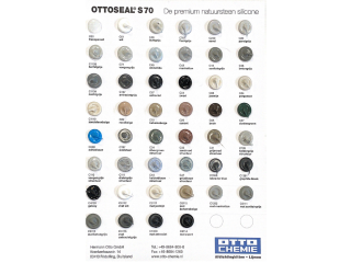 Ottoseal S70 Kleurenkaart klein