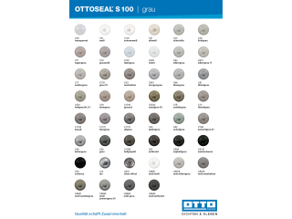 Ottoseal S100 Kleurenkaart klein - Wit- en grijstinten