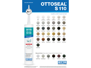 Ottoseal S110 Kleurenkaart