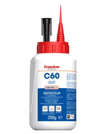 Frencken C60 Liquid Constructielijm D4 flacon 250gr