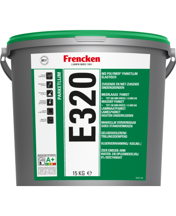 Frencken E320 – Parketlijm (opvolger P-E75 plus) emmer 15kg
