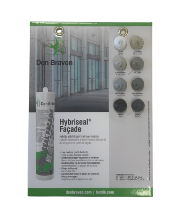Zwaluw Hybriseal Facade kleurenkaart