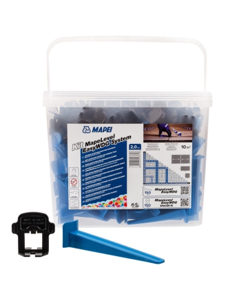 Mapei MapeLevel EasyWDG System Kit - 150 clips (2mm) + 150 wiggen