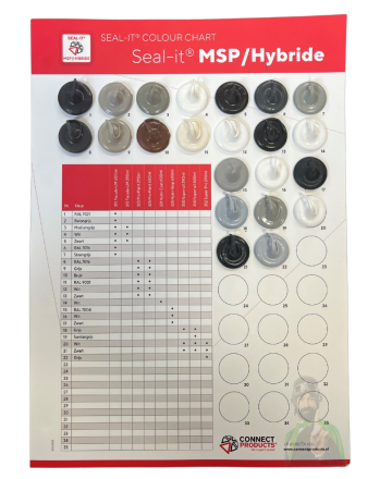 Seal-It Hybridekitten kleurenkaart
