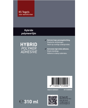 KS Tegels Hybride polymeerlijm 310ml