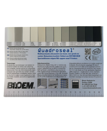 Bloem Quadroseal Kleurenkaart