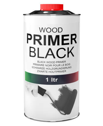 Zwaluw Wood Primer Black 1ltr