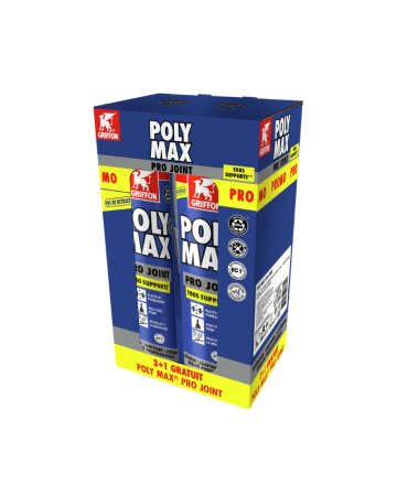Griffon Polymax Sealant All Joints Wit 3+1 gratis