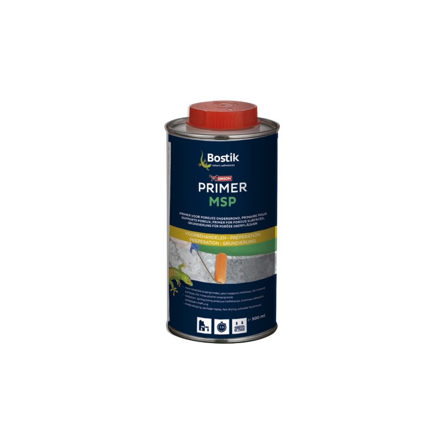 Bostik Primer MSP Transparant 500ml Primers & Cleaners Primers Kitcentrum.be