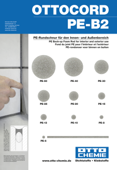 Ottocord PE-B2 Geslotencellig Rugvulling - 5 meter