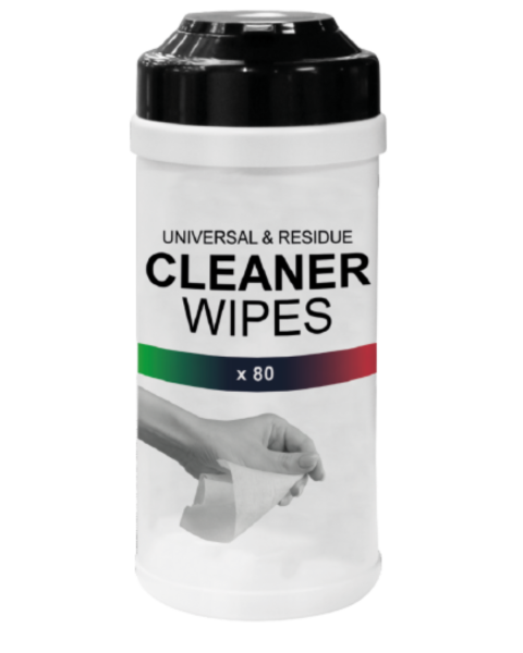 Den Braven Universal and Residue Cleaner Wipes 80st