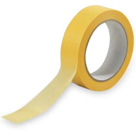 Washi tape Gold 25mm rol 50mtr
