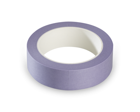 Washi tape Paars 19mm rol 50mtr