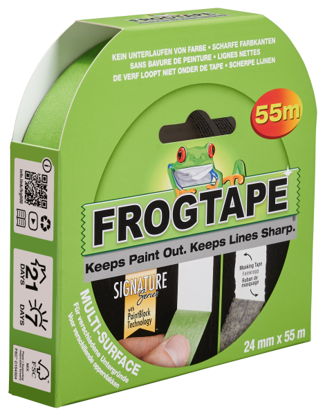 FrogTape Multi Surface Rol 55mtr