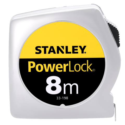 Stanley Powerlock Rolmaat 25mm 8 meter