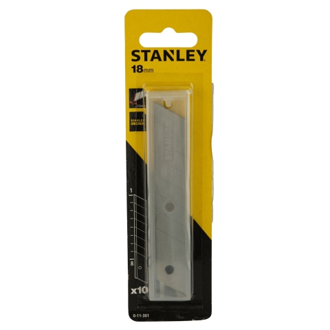 Stanley Reserve Afbreekmessen 18mm (10 stuks)