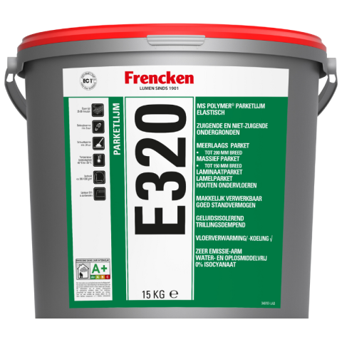 Frencken E320 – Parketlijm emmer 15kg