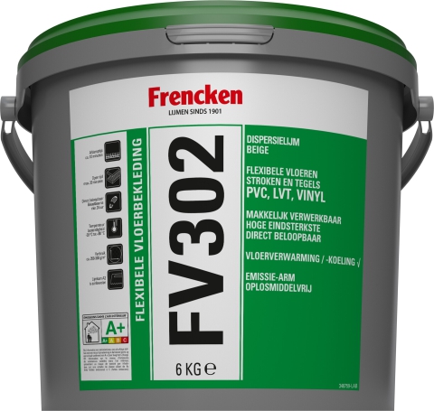 Frencken FV302 Vinyl & PVC Vloerlijm 6 kg