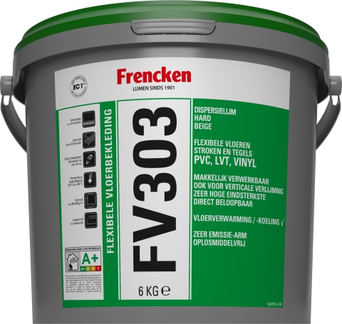 Frencken FV303 Vinyl & PVC Vloerlijm 6 kg