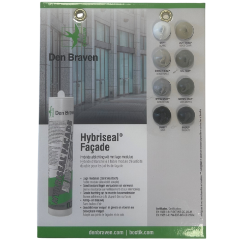 Zwaluw Hybriseal Facade kleurenkaart