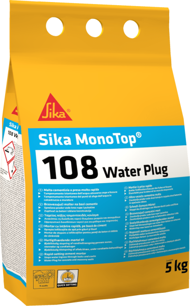 Sika Monotop 108 Water Plug 5kg