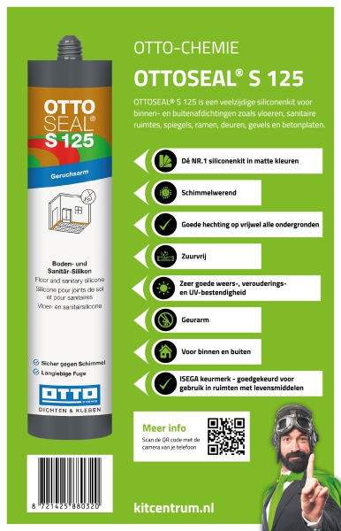 Ottoseal S125 Kleurenkaart