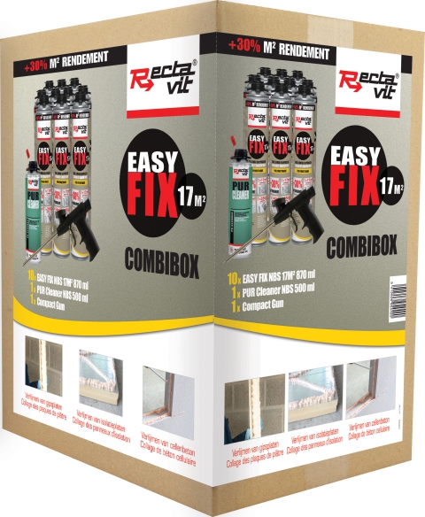 Rectavit Easy Fix 17m² NBS - Combibox