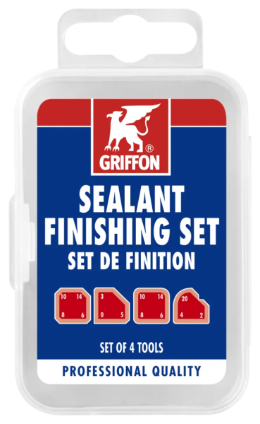 Griffon Sealant Finishing set van 4 stuks