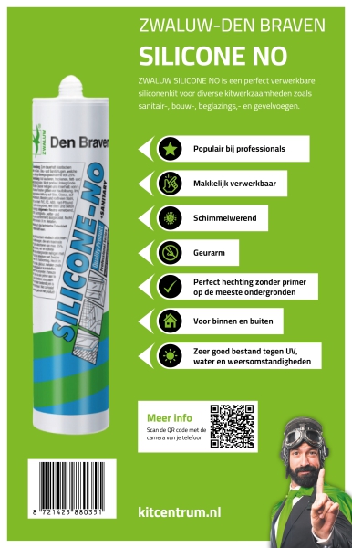 Zwaluw Silicone NO Kleurenkaart