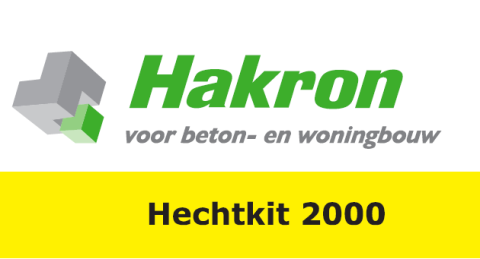 Hakron Hechtkit 2000 - 290ml - zwart