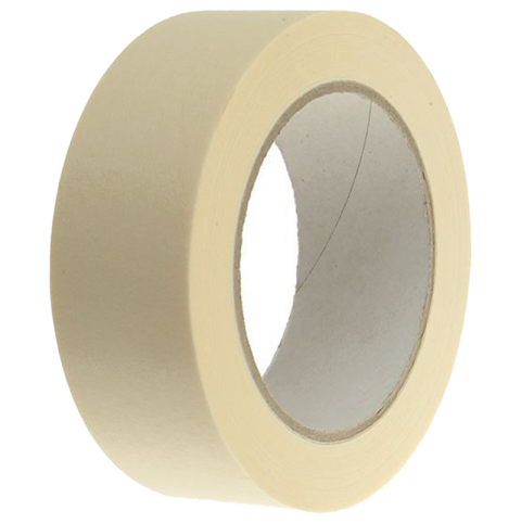 Masking tape 19mm rol 50mtr