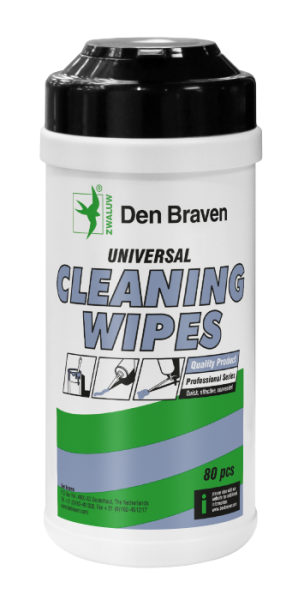 Den Braven Cleaning Wipes pot 80st