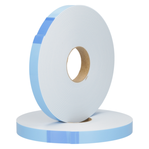 Kruisroedentape 3x12mm Wit rol 33mtr