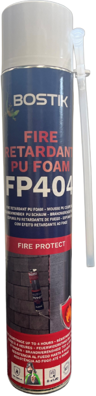 Mousse polyuréthane coupe feu FP 404 Fire Retardant PU GunFoam - Pistolable, Catalog, Bostik FR