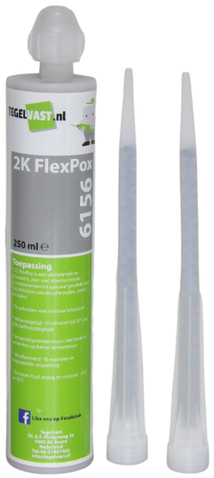 2K Flexpox 250ml | Speciaal voor drains | Kitcentrum.nl