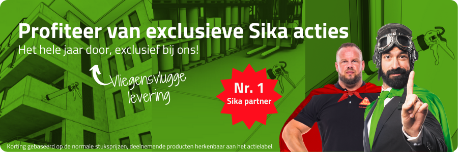 Exclusieve Sika acties