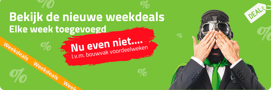 Weekdeals (nu even niet...)